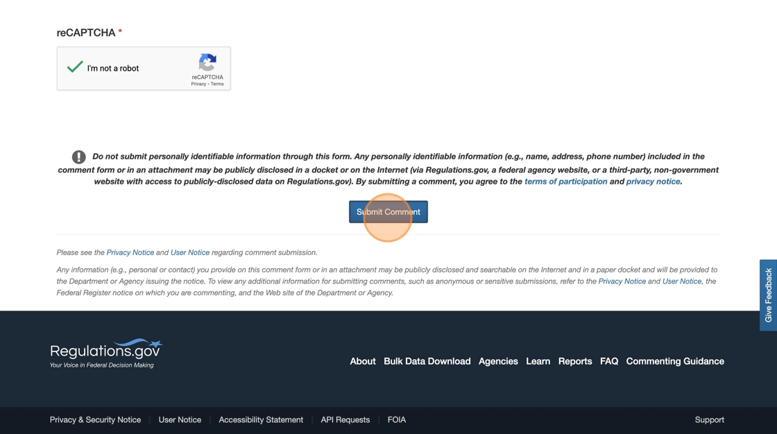 How to Submit a Public Comment Against the Immigrant Registry. - United ...